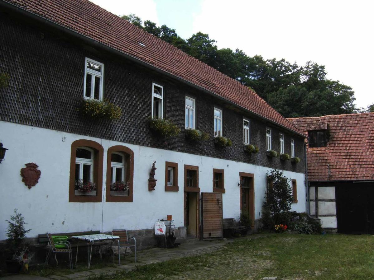 Hofgut Schackau Apartman Hofbieber Kültér fotó